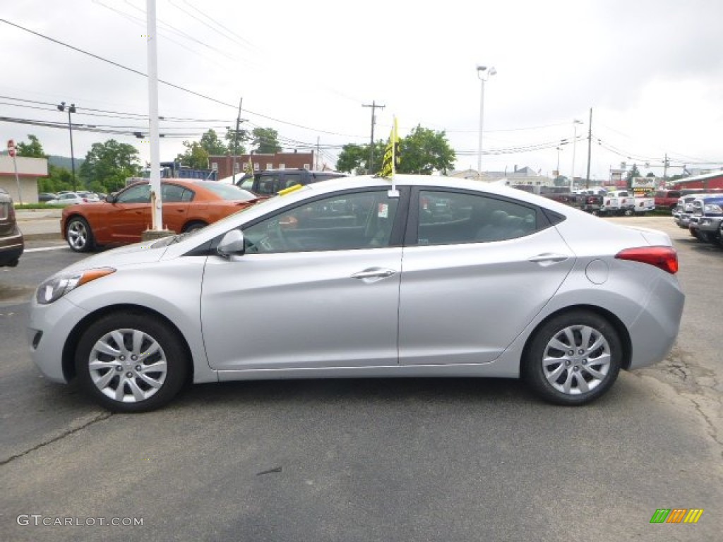 2012 Elantra GLS - Silver / Gray photo #2