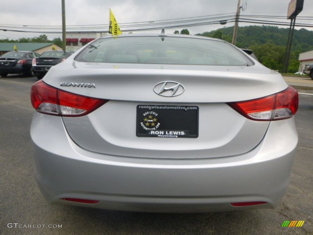 2012 Elantra GLS - Silver / Gray photo #4