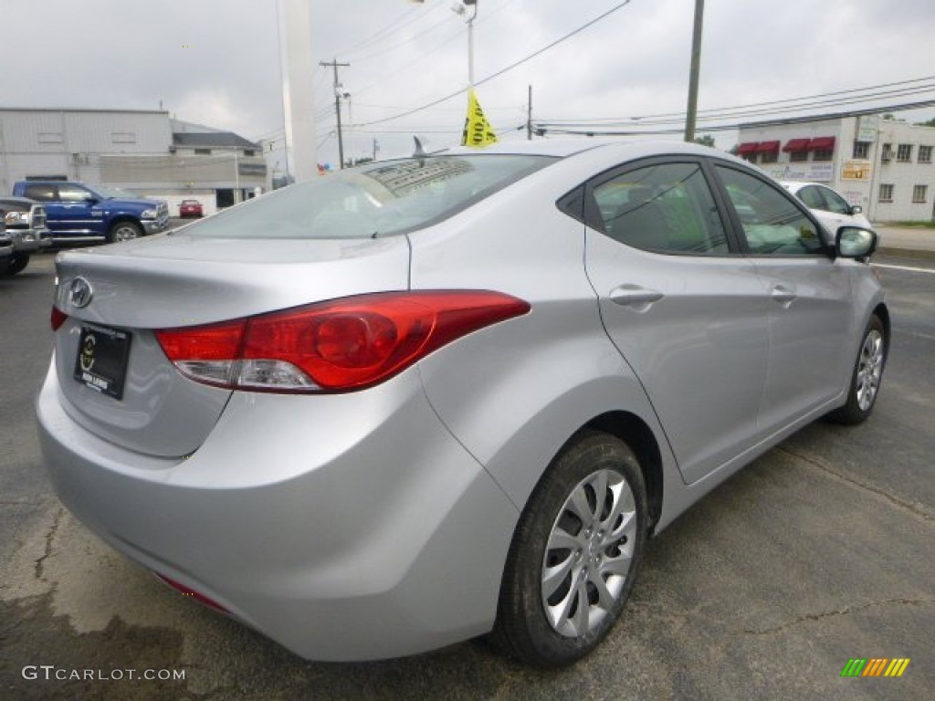 2012 Elantra GLS - Silver / Gray photo #5