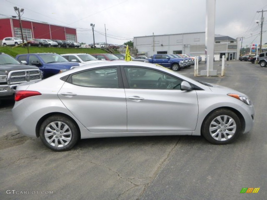 2012 Elantra GLS - Silver / Gray photo #6