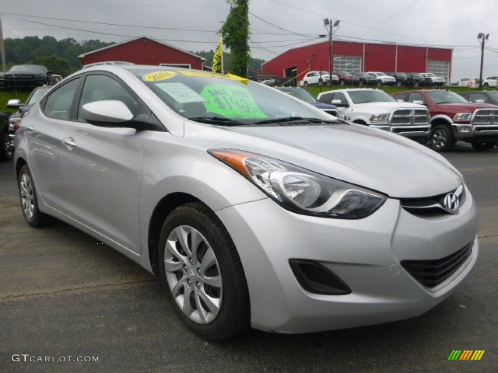2012 Elantra GLS - Silver / Gray photo #7
