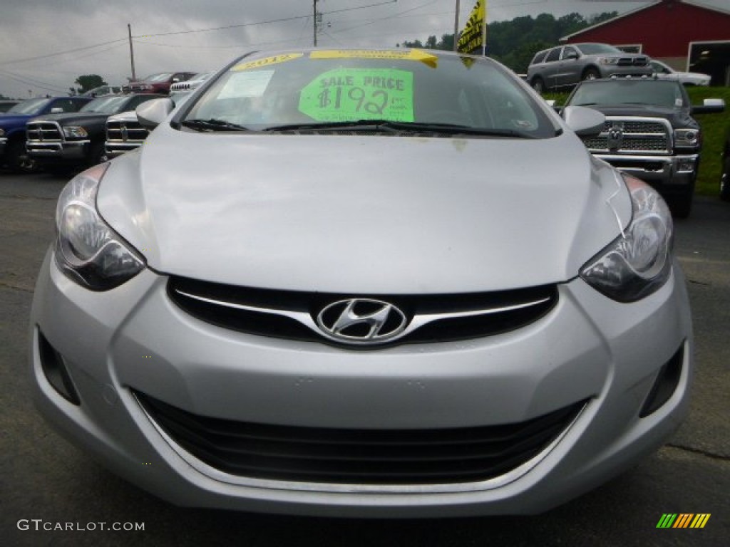 2012 Elantra GLS - Silver / Gray photo #8