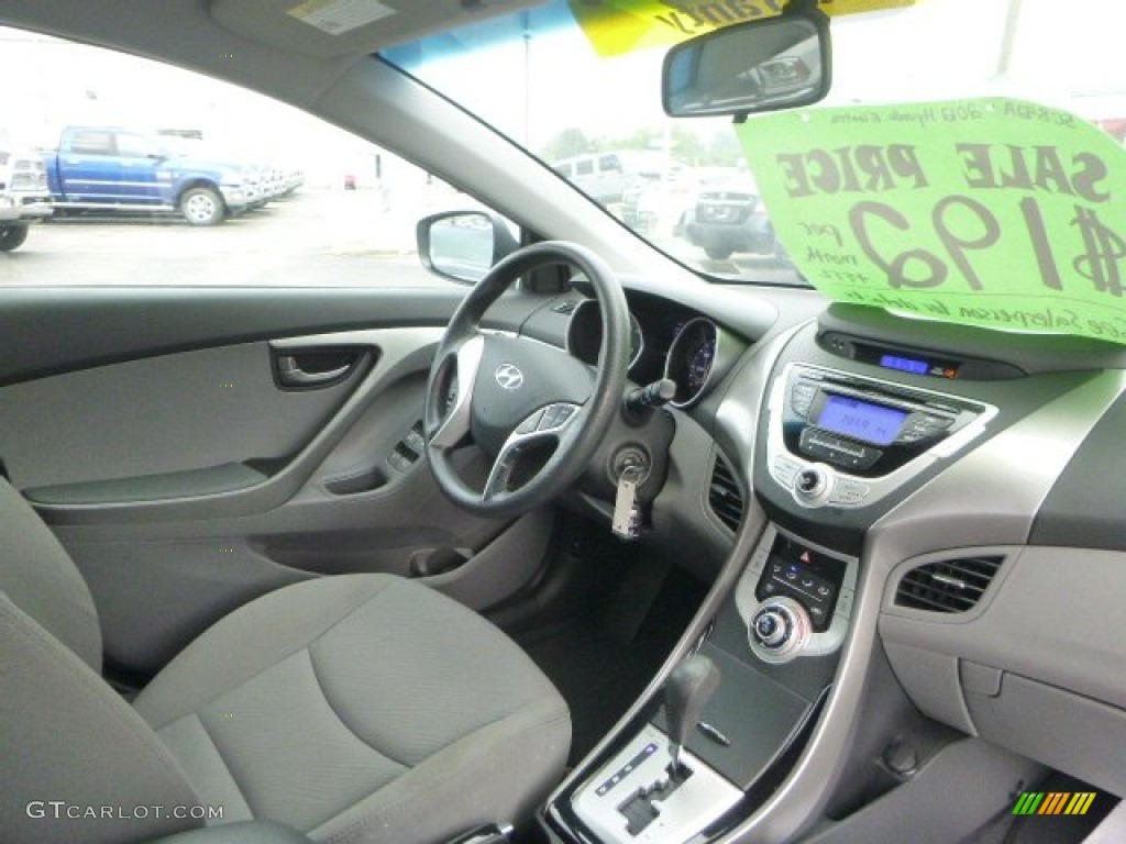 2012 Elantra GLS - Silver / Gray photo #10