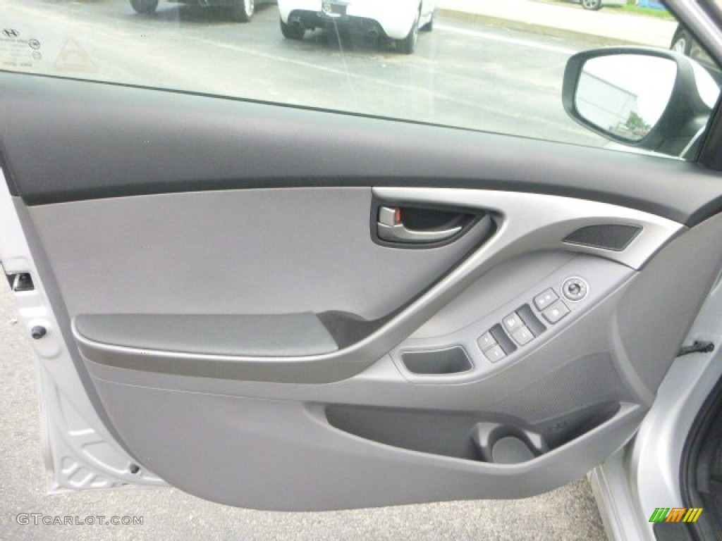 2012 Elantra GLS - Silver / Gray photo #13