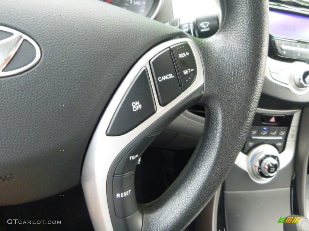 2012 Elantra GLS - Silver / Gray photo #16