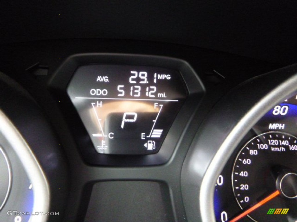 2012 Elantra GLS - Silver / Gray photo #17