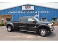 Shadow Black - F350 Super Duty Lariat Crew Cab 4x4 DRW Photo No. 3