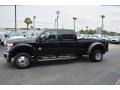 2016 Shadow Black Ford F350 Super Duty Lariat Crew Cab 4x4 DRW  photo #8