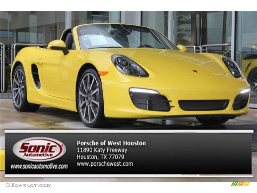 2015 Boxster S - Racing Yellow / Black photo #1