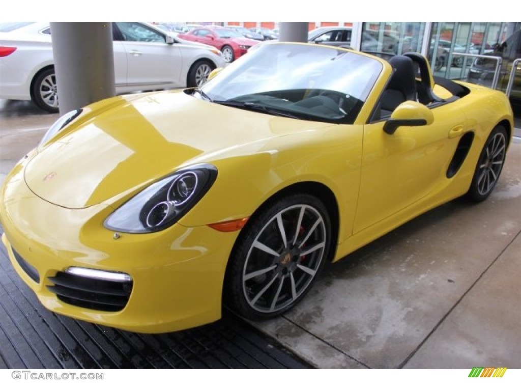 2015 Boxster S - Racing Yellow / Black photo #3