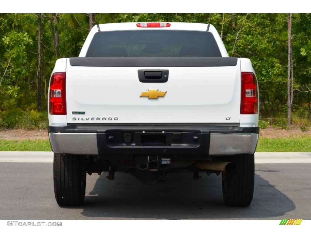 2012 Silverado 2500HD LT Crew Cab 4x4 - Summit White / Light Titanium/Dark Titanium photo #11