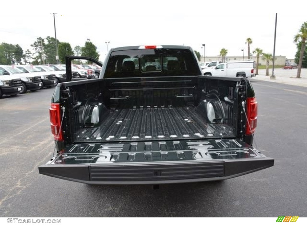 2015 F150 XLT SuperCab 4x4 - Green Gem Metallic / Medium Light Camel photo #15