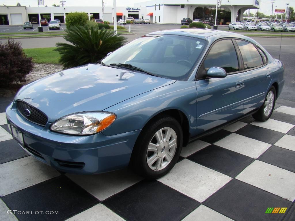 2006 Taurus SEL - Windveil Blue Metallic / Medium/Dark Flint Grey photo #1