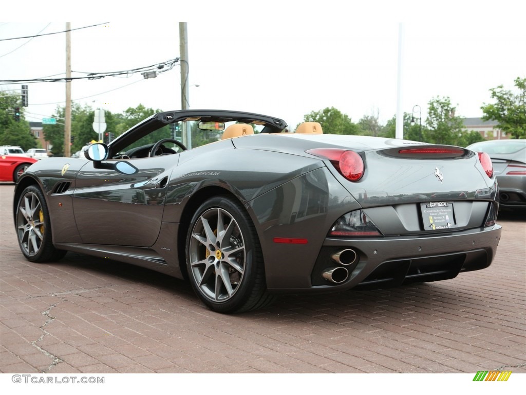 2010 California  - Grigio Silverstone (Dark Grey Metallic) / Beige photo #4