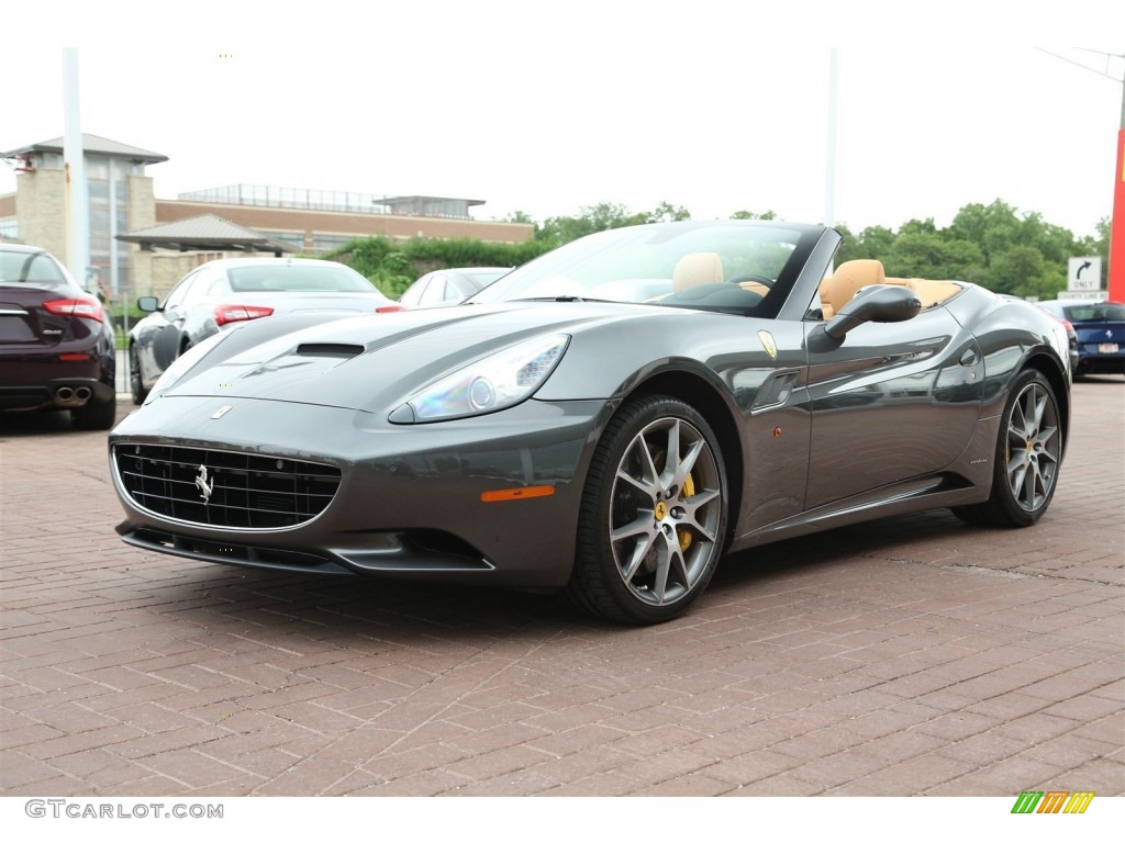 Grigio Silverstone (Dark Grey Metallic) 2010 Ferrari California Standard California Model Exterior Photo #105247436