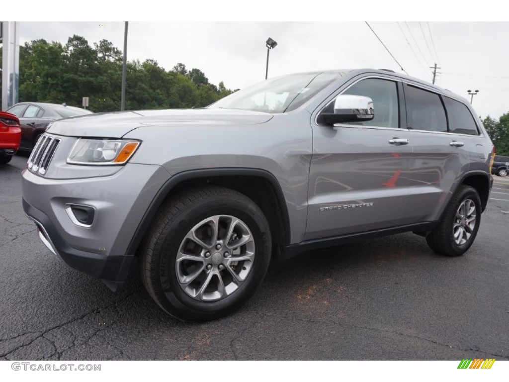 2014 Grand Cherokee Limited - Billet Silver Metallic / New Zealand Black/Light Frost photo #3