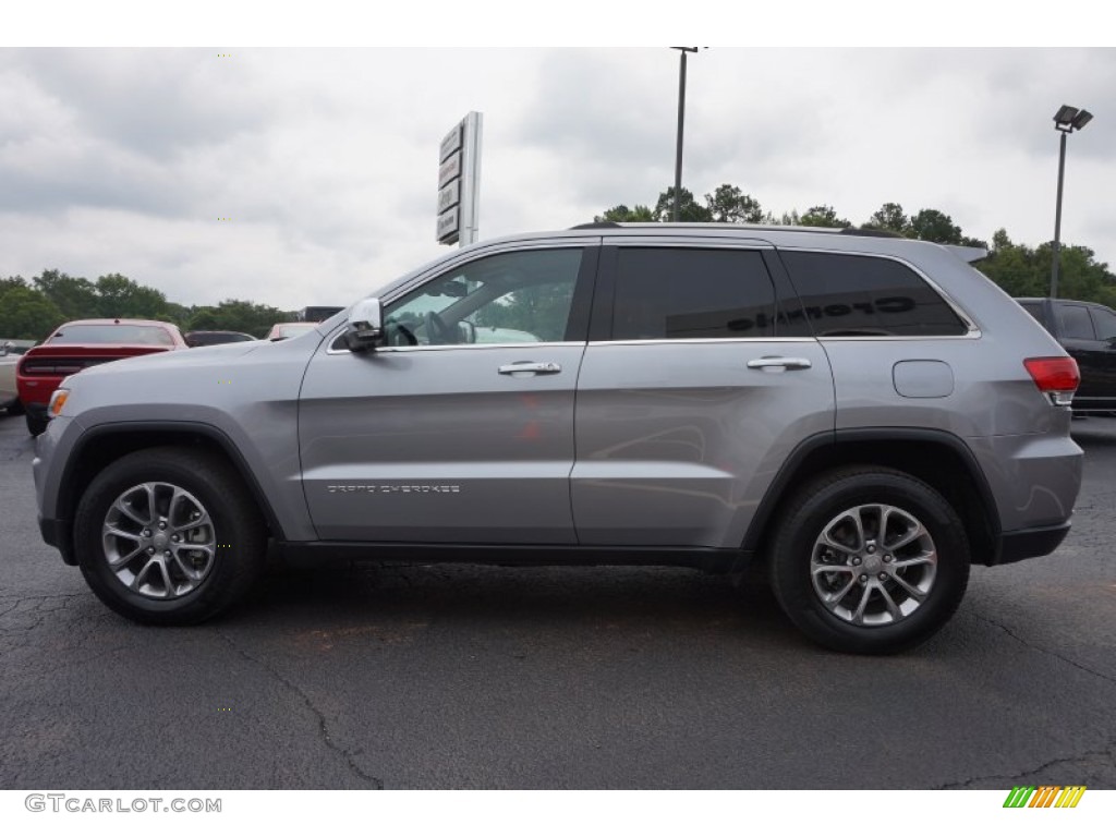 2014 Grand Cherokee Limited - Billet Silver Metallic / New Zealand Black/Light Frost photo #4