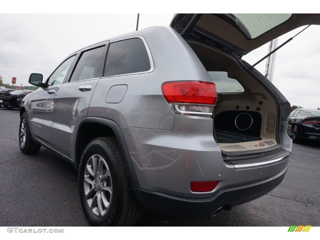 2014 Grand Cherokee Limited - Billet Silver Metallic / New Zealand Black/Light Frost photo #16