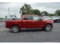 2015 Ruby Red Metallic Ford F150 XLT SuperCrew 4x4  photo #4