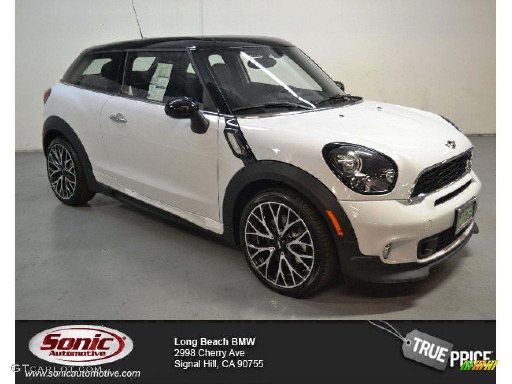 2015 Paceman Cooper S - Light White / Carbon Black photo #1