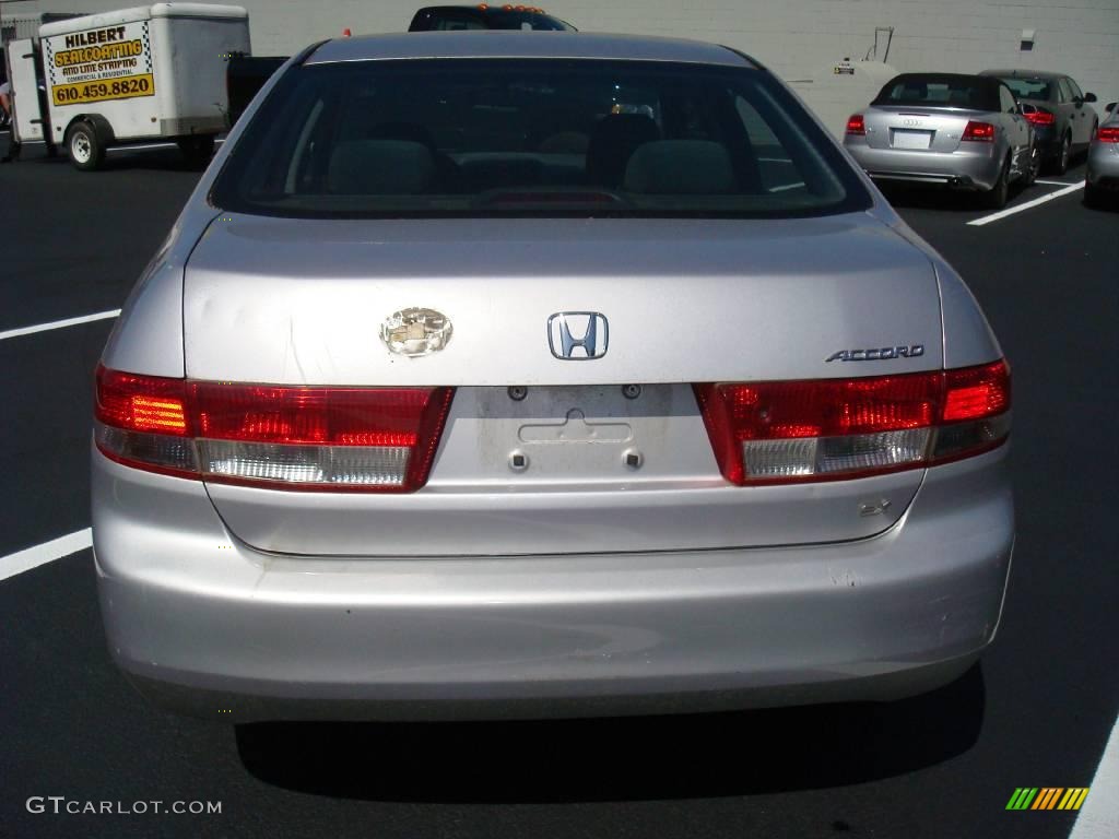 2003 Accord EX-L Sedan - Satin Silver Metallic / Black photo #7