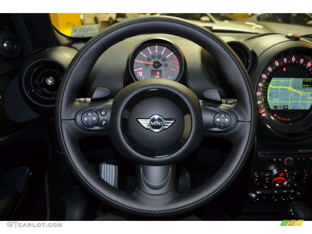 2015 Paceman Cooper S - Midnight Gray Metallic / Carbon Black photo #9