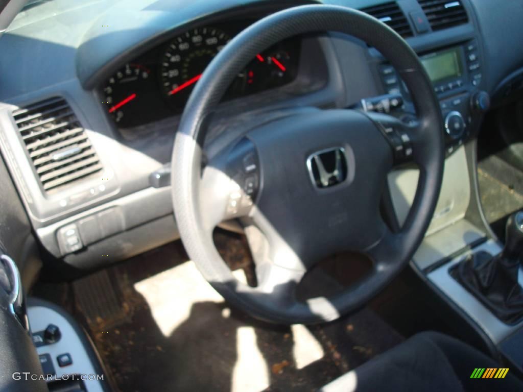 2003 Accord EX-L Sedan - Satin Silver Metallic / Black photo #10
