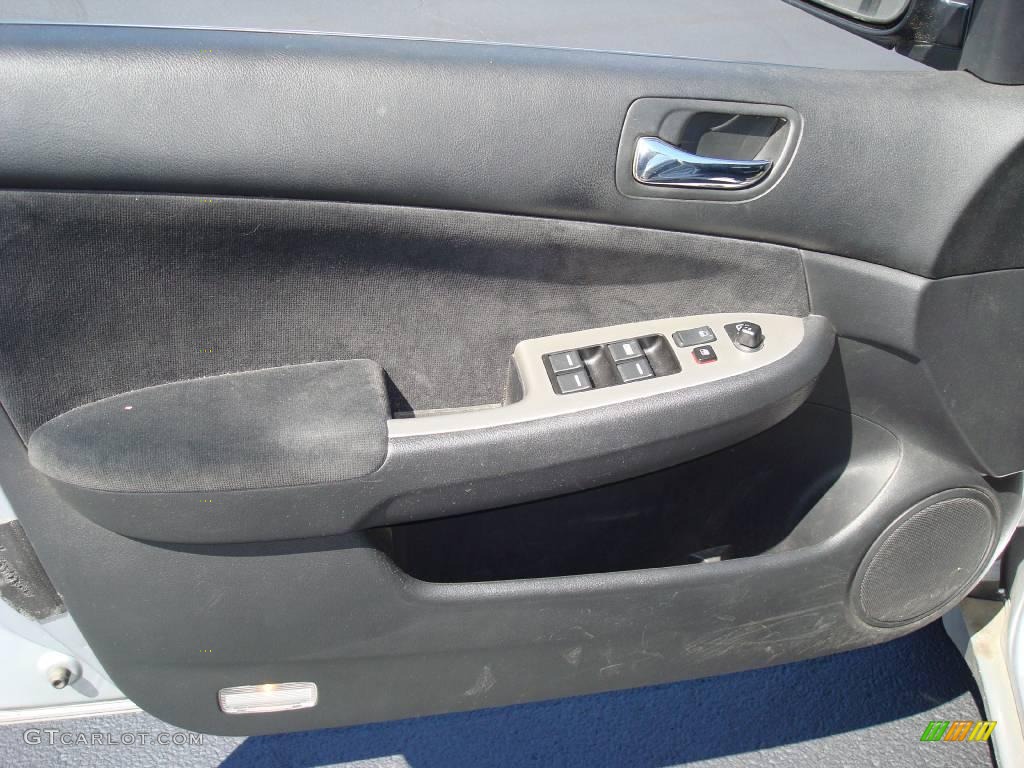 2003 Accord EX-L Sedan - Satin Silver Metallic / Black photo #12