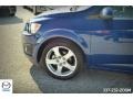 2014 Blue Topaz Metallic Chevrolet Sonic LTZ Sedan  photo #3