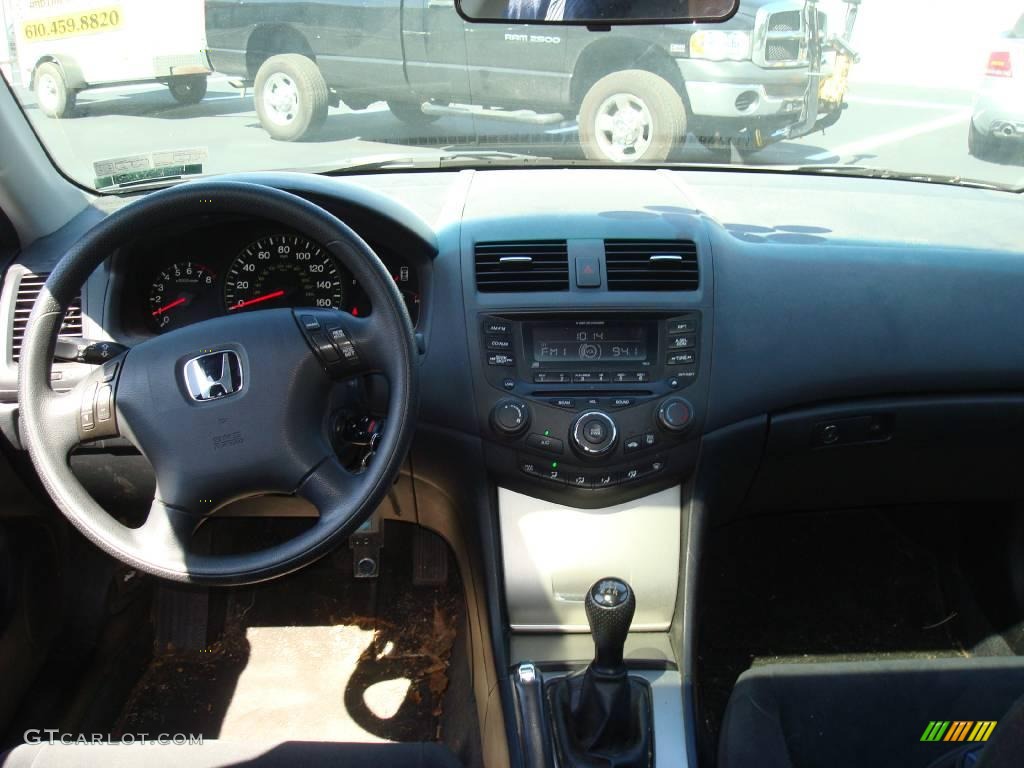 2003 Accord EX-L Sedan - Satin Silver Metallic / Black photo #21