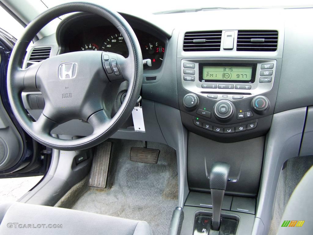 2006 Accord LX Sedan - Royal Blue Pearl / Gray photo #11