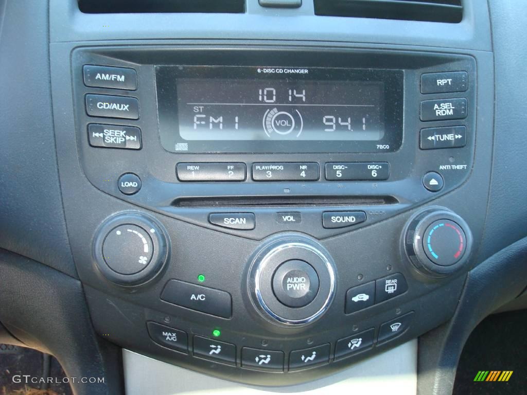 2003 Accord EX-L Sedan - Satin Silver Metallic / Black photo #24