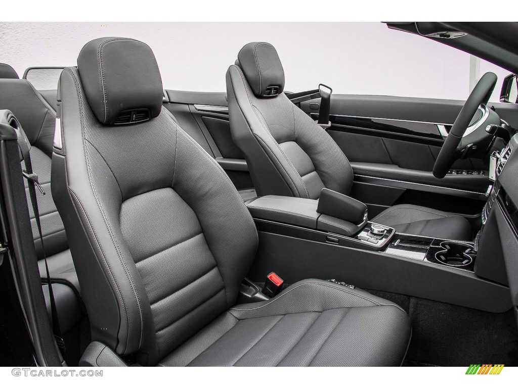 2016 Mercedes-Benz E 550 Cabriolet Front Seat Photo #105251787