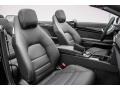 Black 2016 Mercedes-Benz E 550 Cabriolet Interior Color