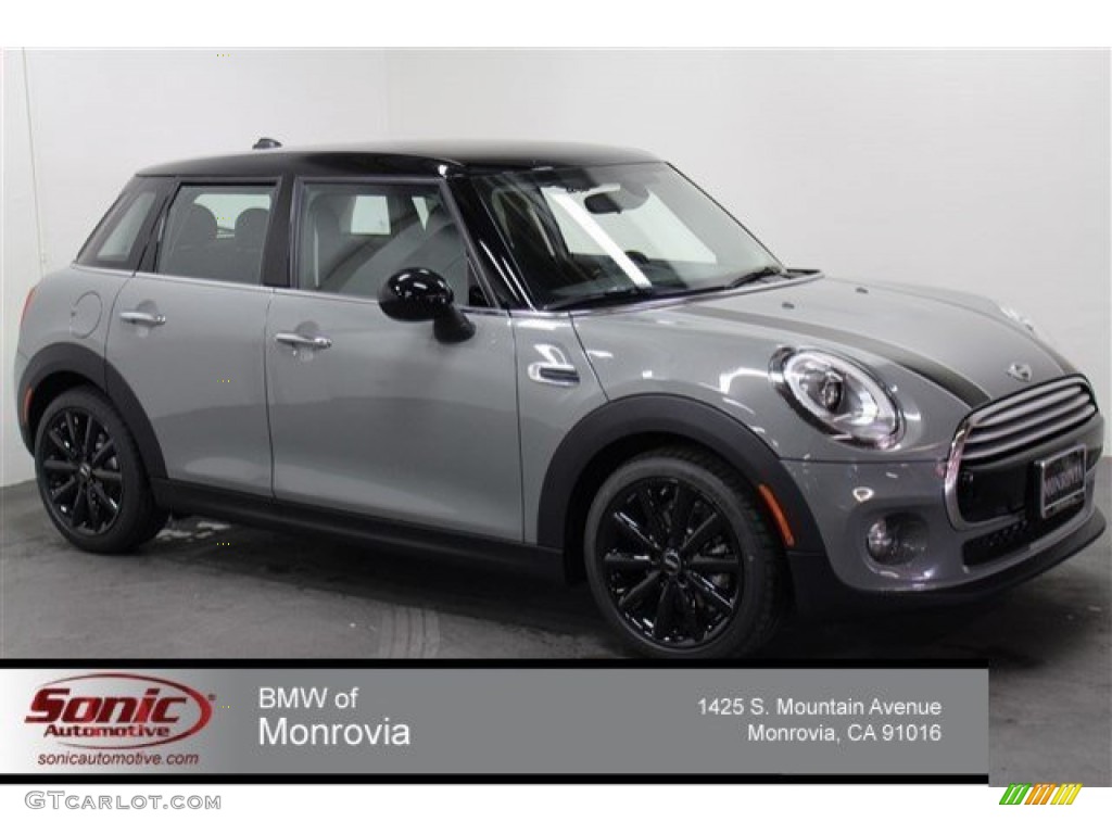 2015 Cooper Hardtop 4 Door - Moonwalk Gray Metallic / Carbon Black photo #1