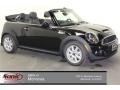 Midnight Black Metallic 2015 Mini Convertible Cooper S