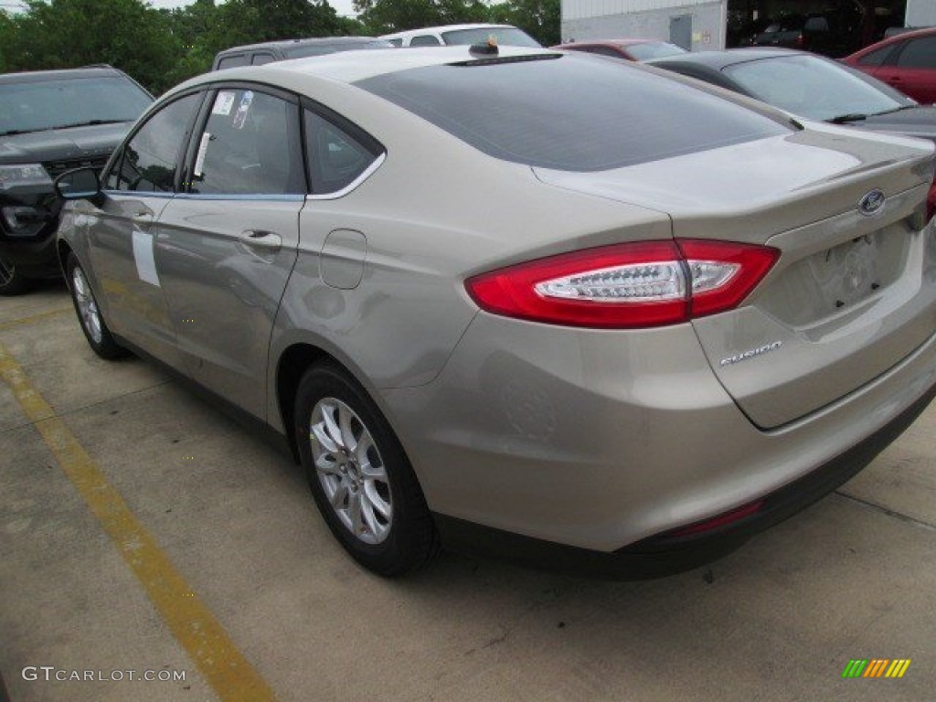 2016 Fusion S - Tectonic Metallic / Medium Earth Gray photo #9