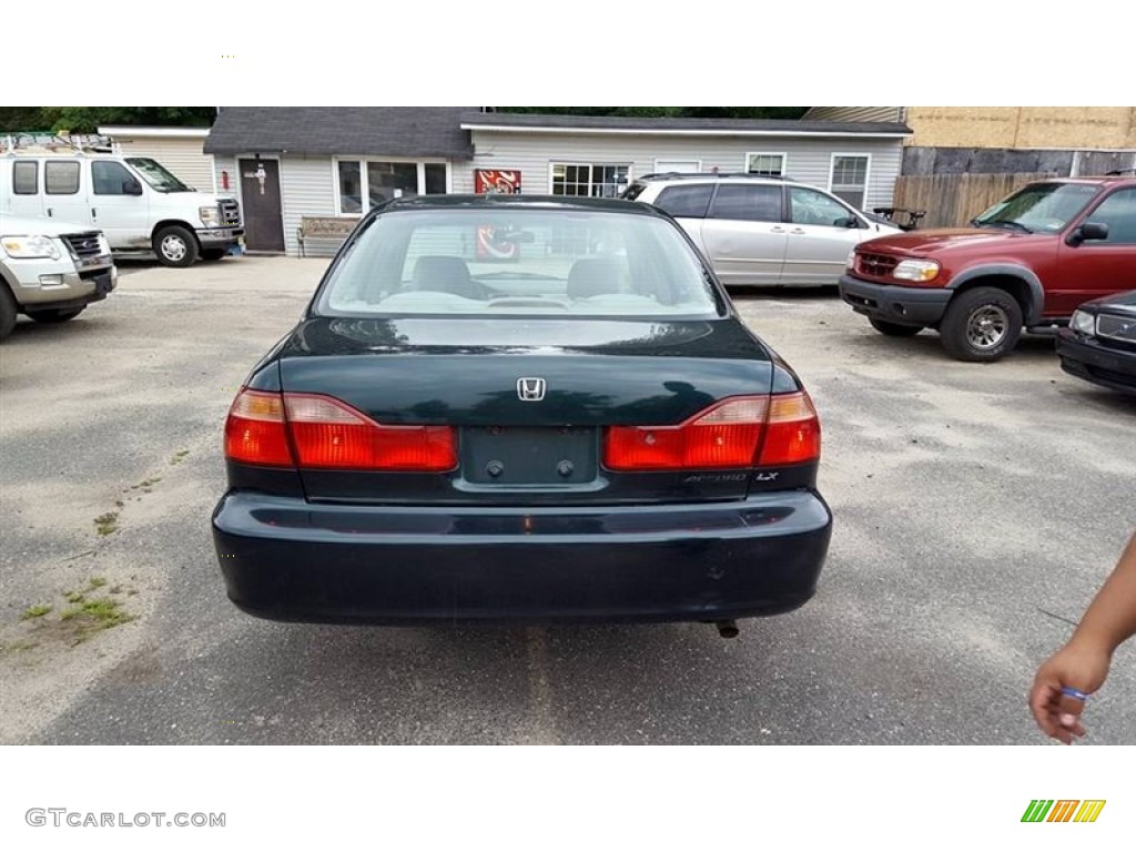 1999 Accord LX Sedan - Dark Emerald Pearl / Ivory photo #4