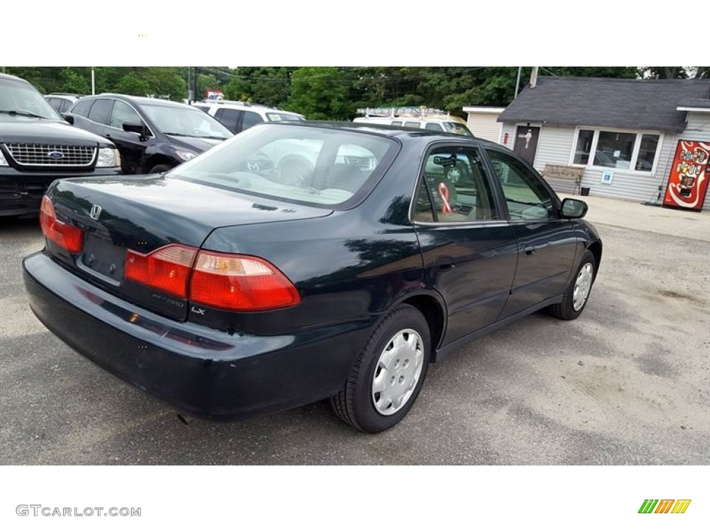 1999 Accord LX Sedan - Dark Emerald Pearl / Ivory photo #5