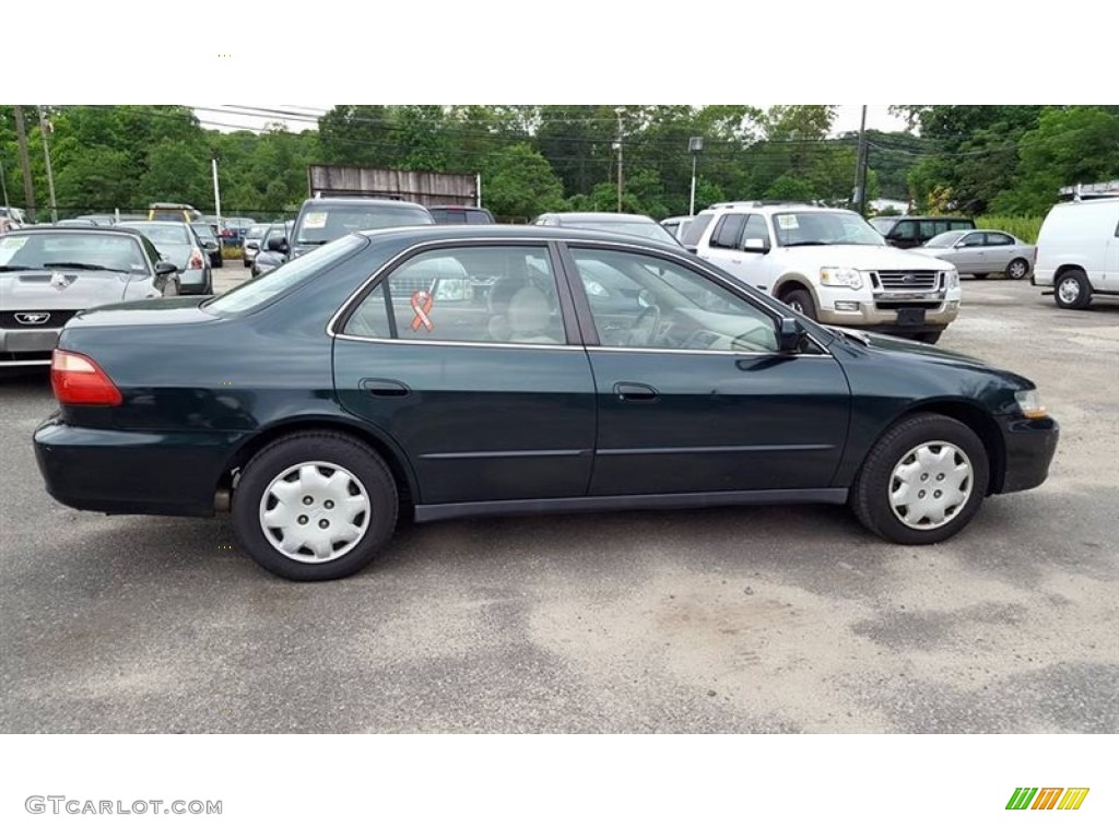1999 Accord LX Sedan - Dark Emerald Pearl / Ivory photo #6