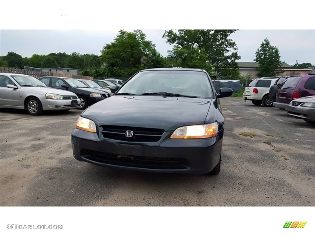 1999 Accord LX Sedan - Dark Emerald Pearl / Ivory photo #7
