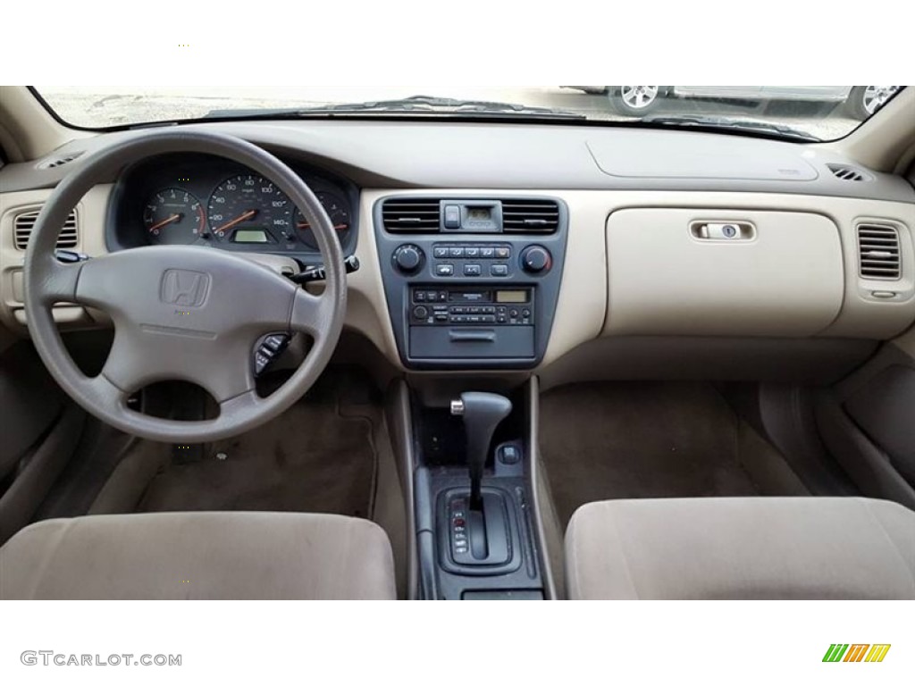 1999 Accord LX Sedan - Dark Emerald Pearl / Ivory photo #8