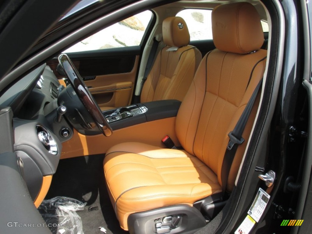 2015 Jaguar XJ XJL Portfolio AWD Front Seat Photo #105256910