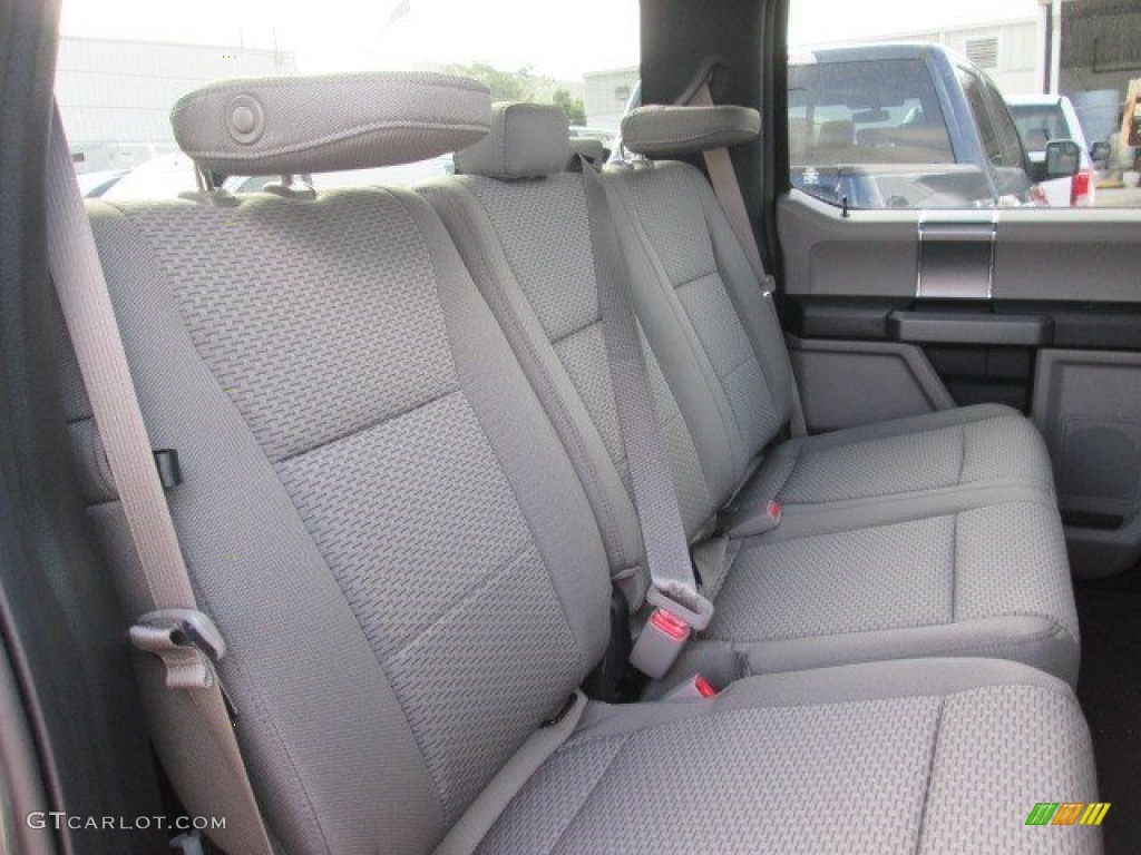 2015 F150 XLT SuperCrew - Magnetic Metallic / Medium Earth Gray photo #15