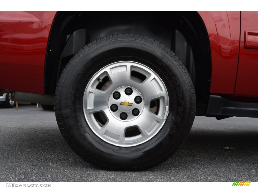 2013 Suburban LT 4x4 - Crystal Red Tintcoat / Ebony photo #8