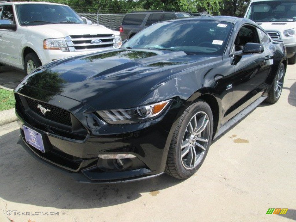 2015 Mustang GT Coupe - Black / Ebony photo #8