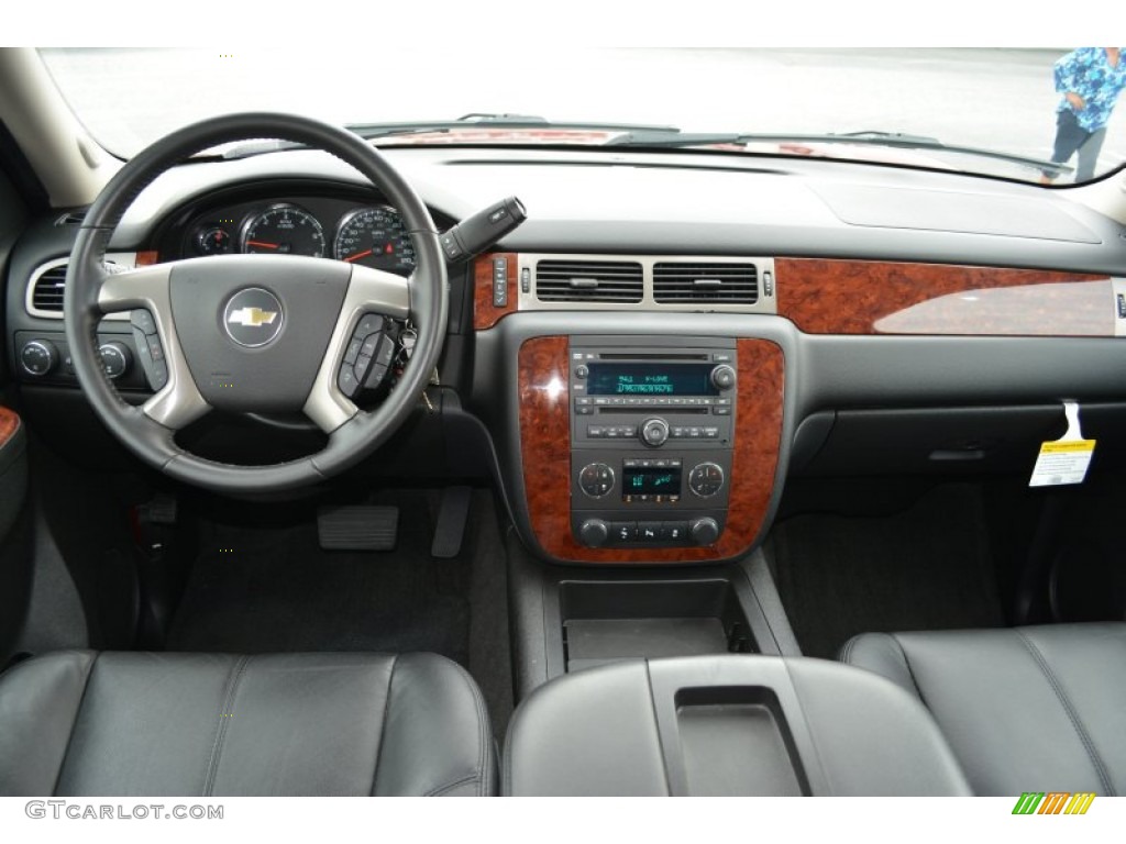 2013 Suburban LT 4x4 - Crystal Red Tintcoat / Ebony photo #12