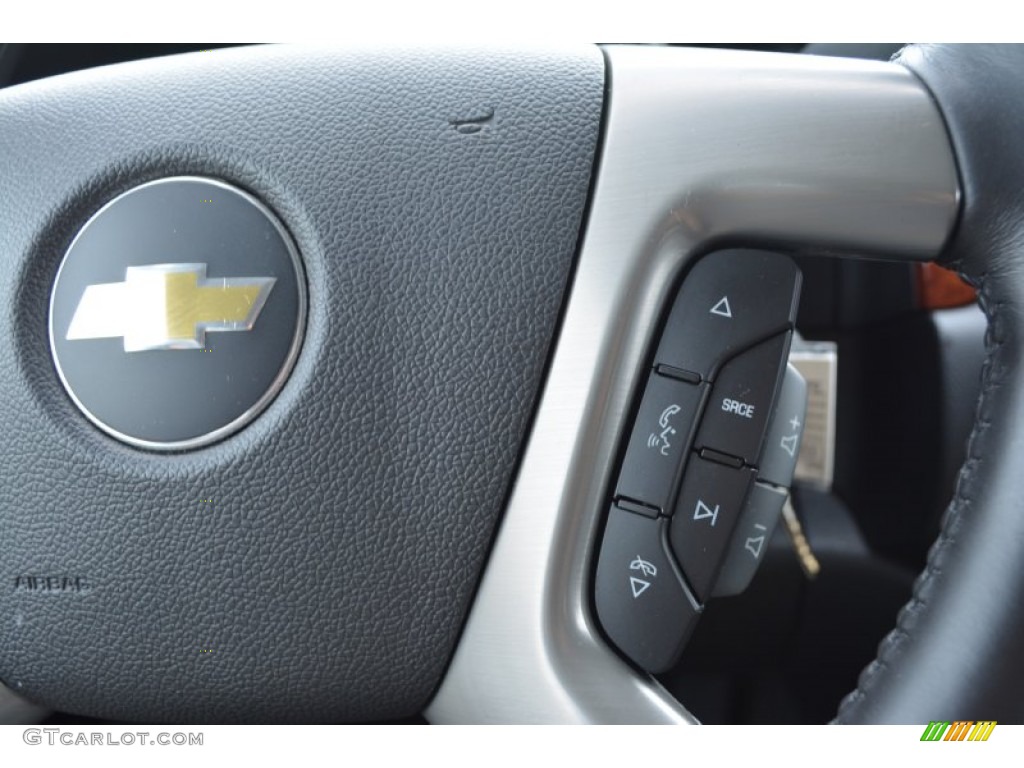 2013 Suburban LT 4x4 - Crystal Red Tintcoat / Ebony photo #25