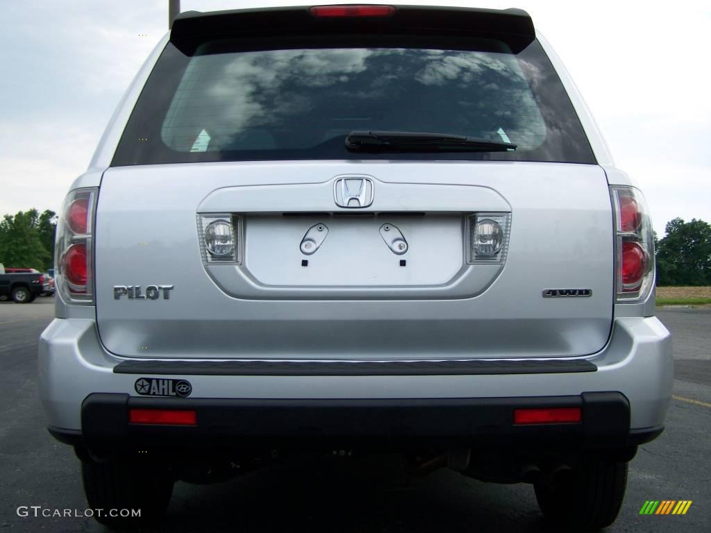 2007 Pilot LX 4WD - Billet Silver Metallic / Gray photo #6