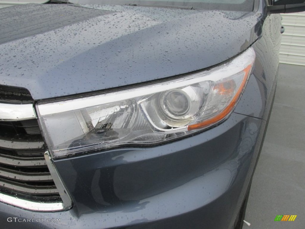 2015 Highlander XLE - Shoreline Blue Pearl / Ash photo #9